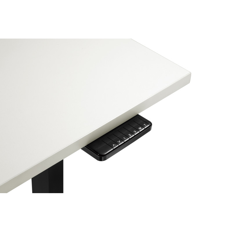 Stolová deska BR147BL, 1400 x 700 x 25 mm biela pre výškovo nastaviteľné podnože Brateck