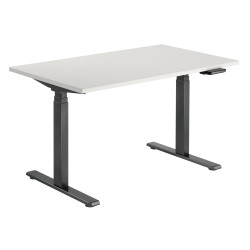 Stolová deska BR147BL, 1400 x 700 x 25 mm biela pre výškovo nastaviteľné podnože Brateck