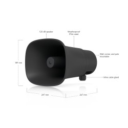 Ubiquiti UP-AI-Horn-Speaker-B - UniFi Protect AI Horn Speaker, čierna