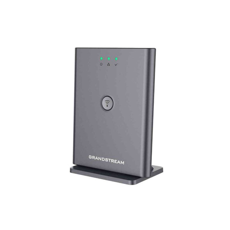 Grandstream DP752 IP DECT zákl. stanica, max. 5ručiek, HD voice, 10 SIP účtov., 5súb. hovorov