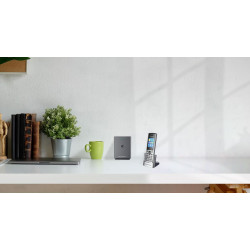 Grandstream DP752 IP DECT zákl. stanica, max. 5ručiek, HD voice, 10 SIP účtov., 5súb. hovorov