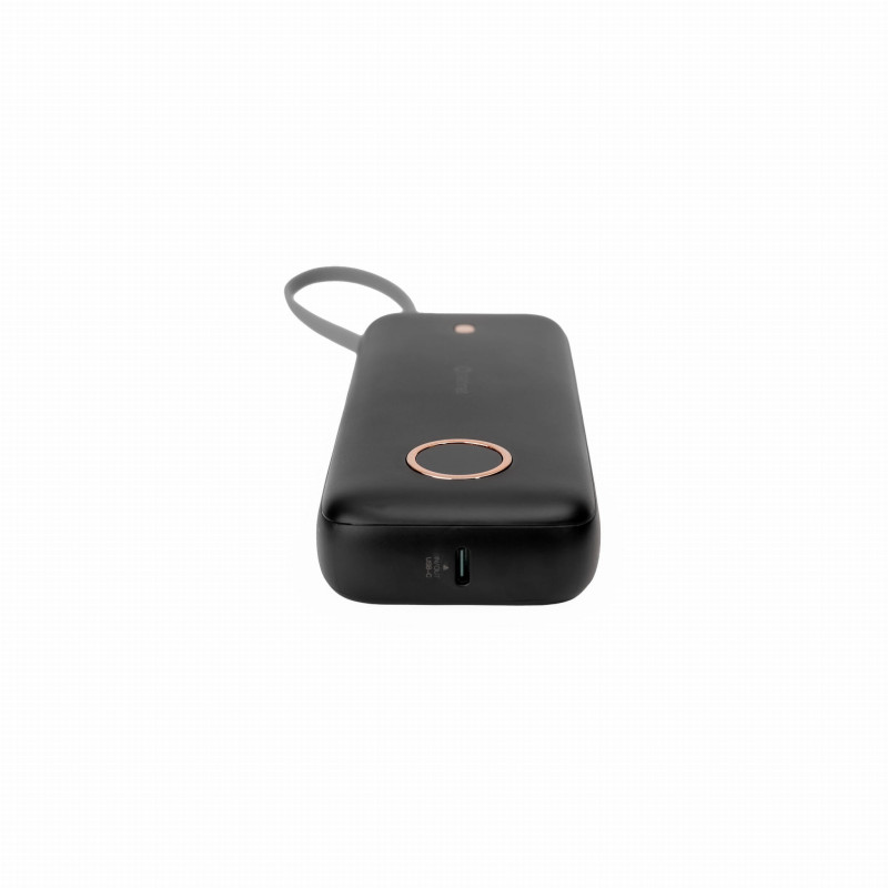 FELLOWES - Platinet Powerbanka 20000 mAh 70W Power Delivery, 1xUSB-C, 1xUSB-A, kábel USB-C 1m, čierna