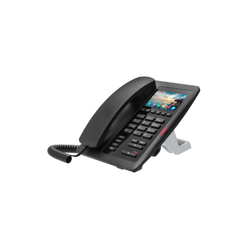 GRANDSTREAM - Fanvil H5W hotelový WiFi SIP telefón, 2SIP, 3,5'' bar. displ., 6 progr. hr., USB, PoE