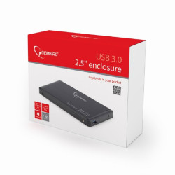 GEMBIRD Externý dock pre 2,5'', USB 3.0, SATA, čierny