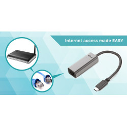 i-tec USB-C Metal Gigabit Ethernet Adapter