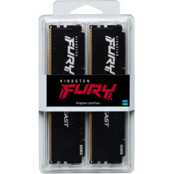 Kingston FURY Beast/DDR5/128GB/5200MHz/CL40/4x32GB/Black