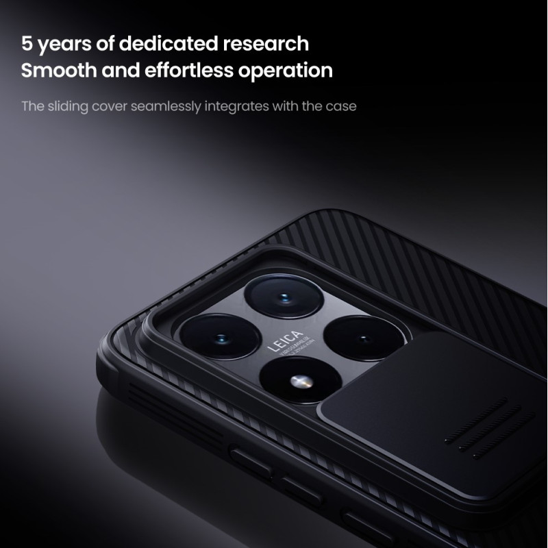 Nillkin CamShield PRE Zadný Kryt pre Xiaomi 14T Black
