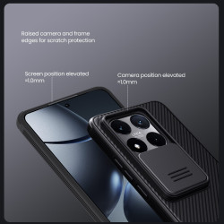 Nillkin CamShield PRE Zadný Kryt pre Xiaomi 14T Black