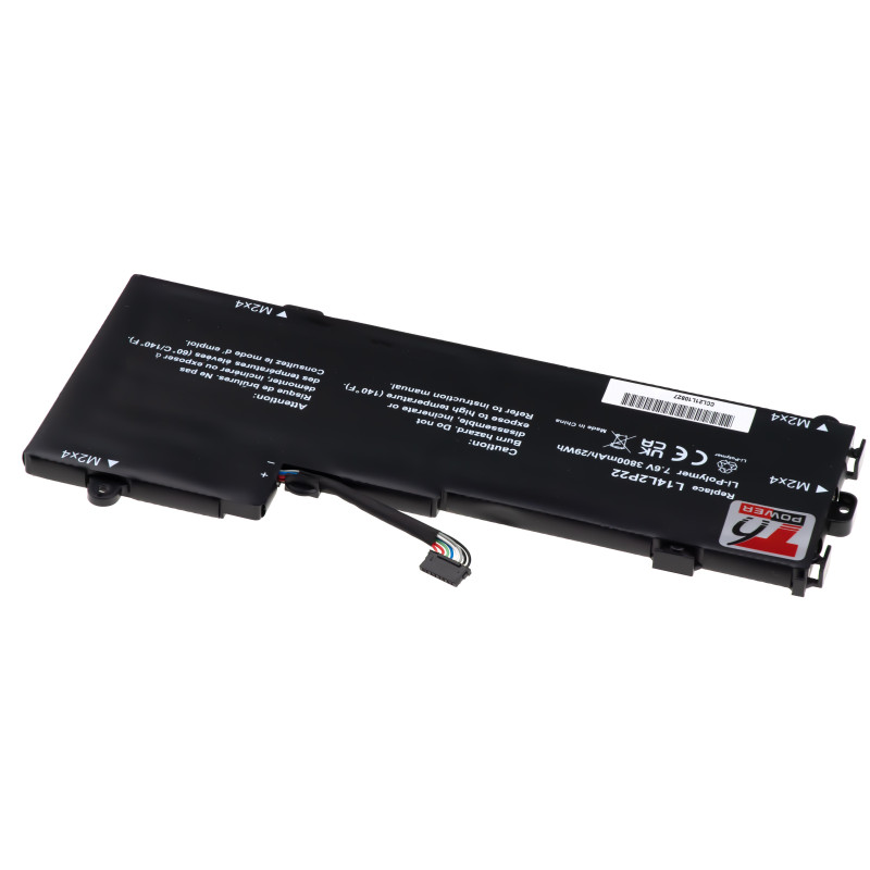 Batéria T6 Power pre Lenovo E31-70, E31-80, IdeaPad 510S-13IKB séria, 3800mAh, 29Wh, 2cell, Li-pol