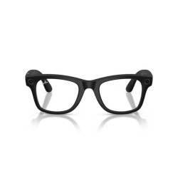 GOOGLE - Meta Ray-Ban Gen2 Wayfarer, Matte Black, Clear (Large)