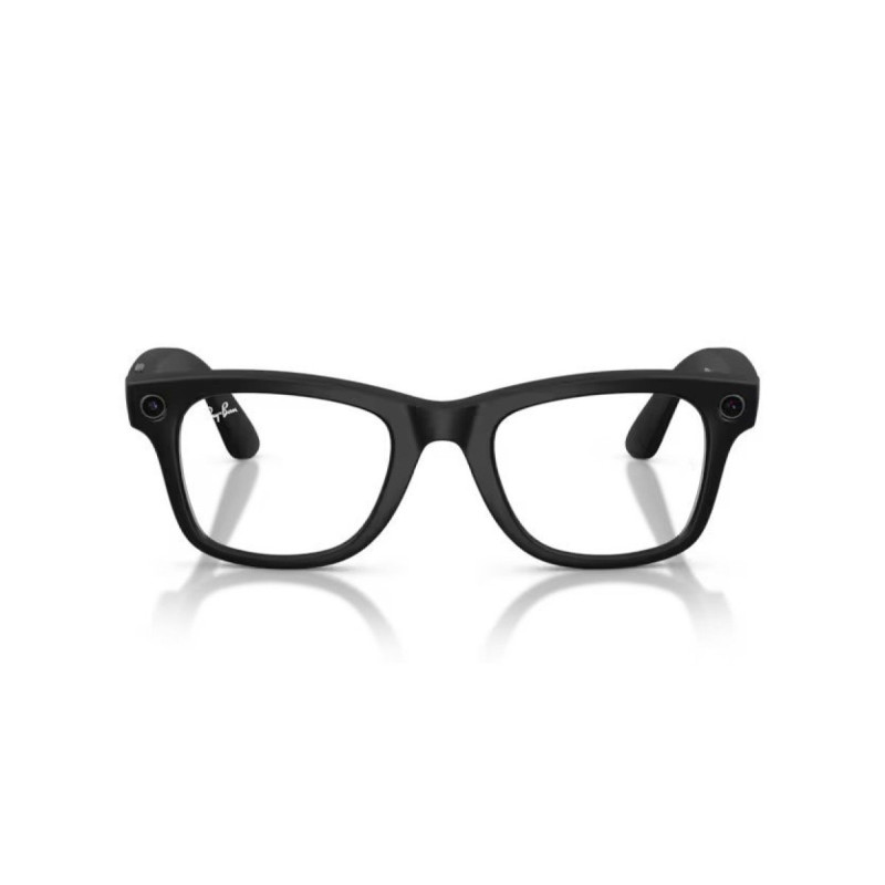 GOOGLE - Meta Ray-Ban Gen2 Wayfarer, Matte Black, Clear (Large)