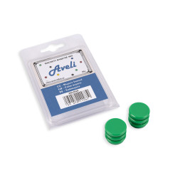 Set magnetov AVELI, zelená farba