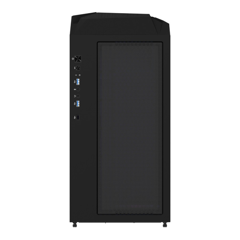 GIGABYTE C301 GLASS/Midi Tower/Transpar./Čierna