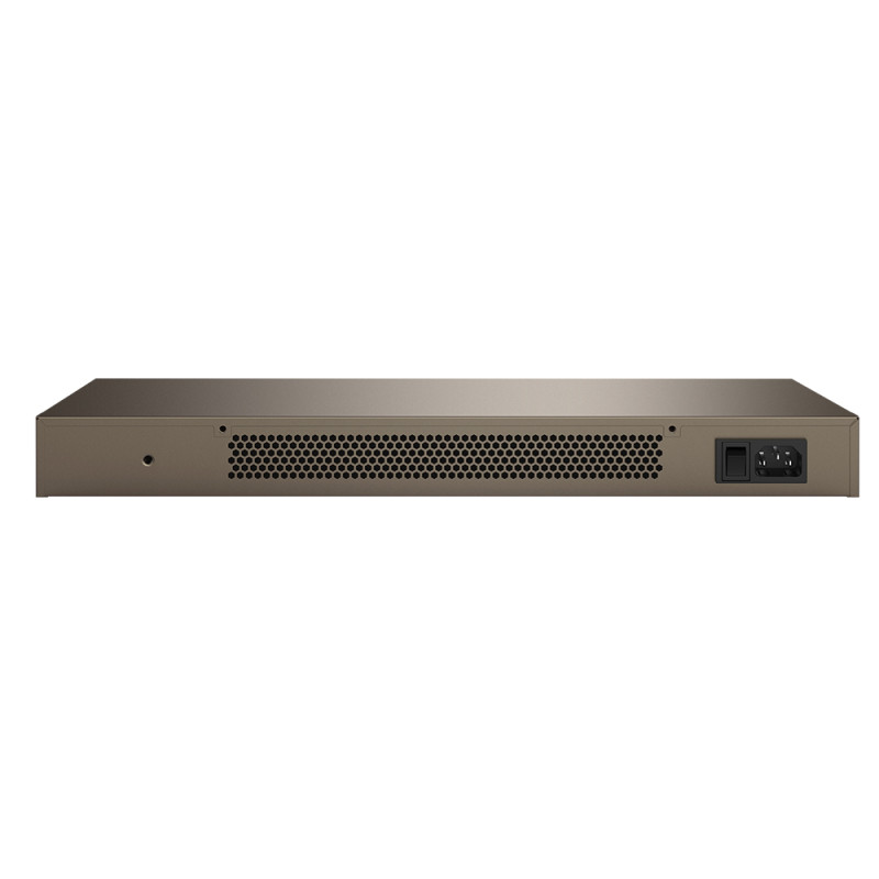 Tenda TEG1024G 24x Gigabit Switch, Fanless-bez ventilátorov, Rackmount 19'', ochrana proti prepätiu