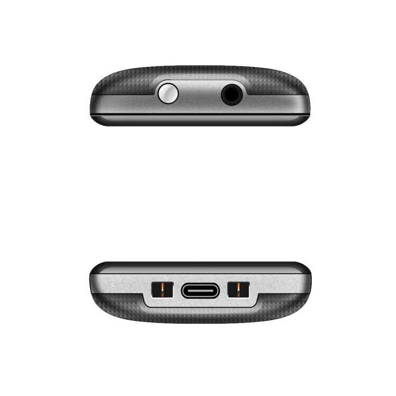 EVOLVEO EasyPhone, mobilný telefón pre seniorov s nabíjacím stojanom, čierna