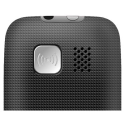 EVOLVEO EasyPhone, mobilný telefón pre seniorov s nabíjacím stojanom, čierna