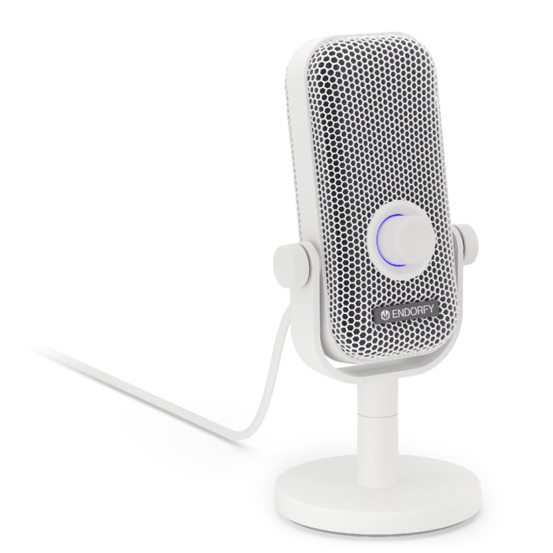 Endorfy mikrofón Solum Voice S Onyx White