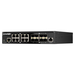 QNAP switch QSW-3216R-8S8T (8x 10G GbE porty + 8x 10G SFP+ porty, polovičná šírka)