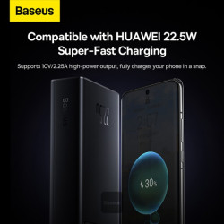 NONAME - Baseus power banka Star-Lord 30000 mAh 22,5 W USB/USB-C čierna