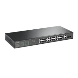 TP-Link TL-SG1428PE 24xGb POE+ 250W, 2xGb nonPOE, 2xSFP rack switch