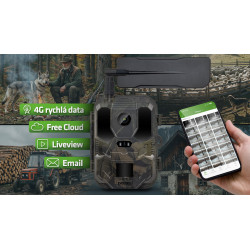 EVOLVEO StrongVision PRE 4G II, fotopasca & bezpečnostná kamera, 4G LTE, cloud/e-mail, 10.000mAh