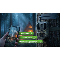 EVOLVEO StrongVision PRE 4G II, fotopasca & bezpečnostná kamera, 4G LTE, cloud/e-mail, 10.000mAh