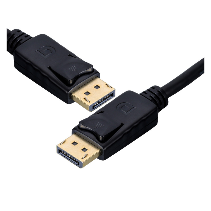 PremiumCord DisplayPort 1.4 prípojný kábel M/M, pozlátené konektory, 5m