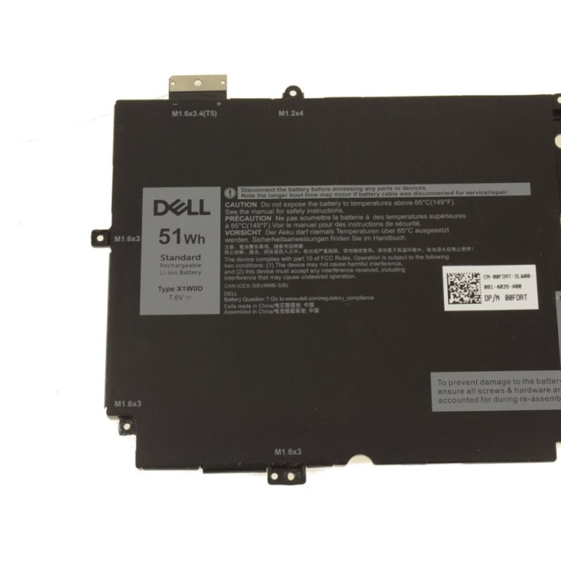 Dell batéria 4-cell 51W/HR LI-ION pre XPS 9310