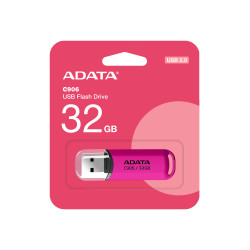 ADATA C906/32GB/USB 2.0/USB-A/Ružová