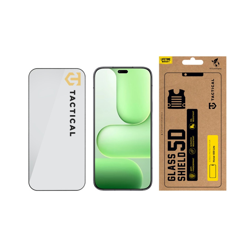 Tactical Glass Shield 5D sklo pre Honor 600 Lite Black