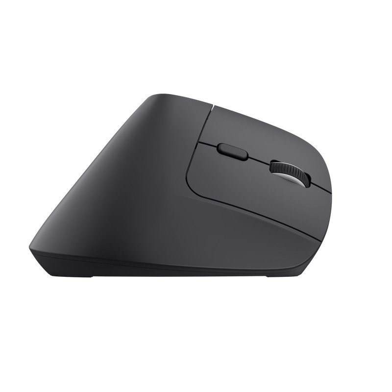 Trust Bayo+/Vertikálna/Optická/Pre pravákov/2 400 DPI/USB+BT/Čierna