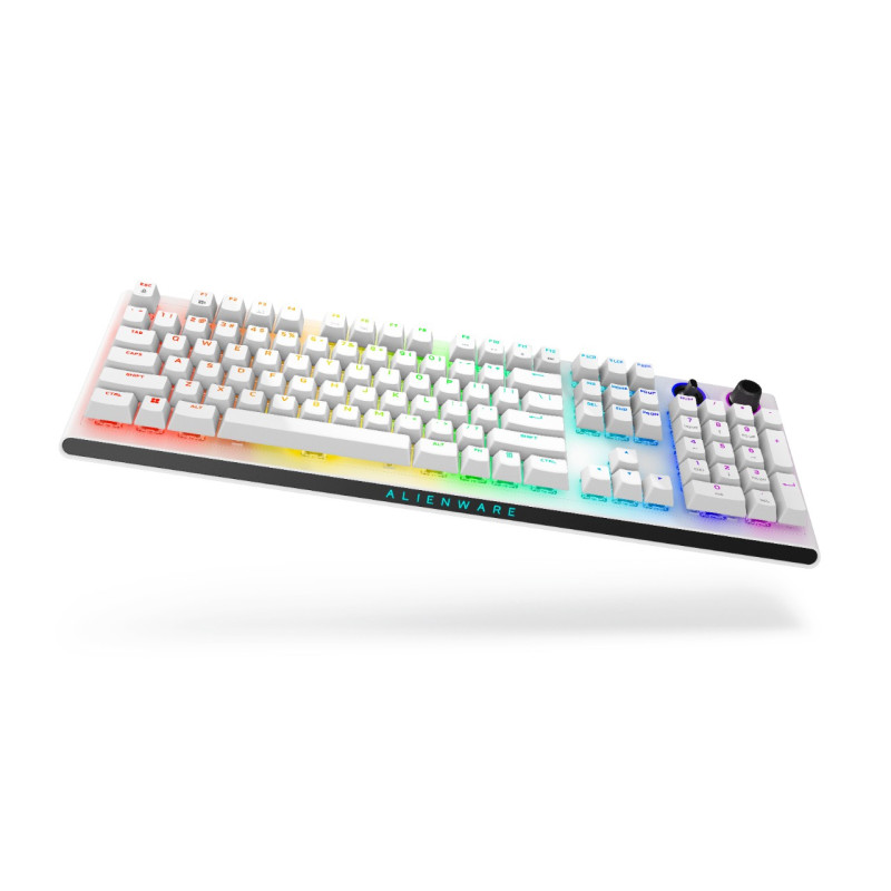 Dell Alienware AW920K/Bezdrôtová USB + Bluetooth/Biela