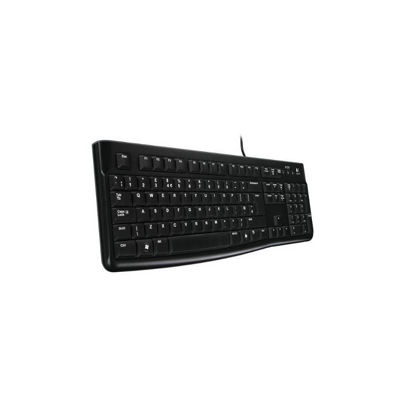 Logitech K120/Drôtová USB/ CZ- SK layout/Čierna