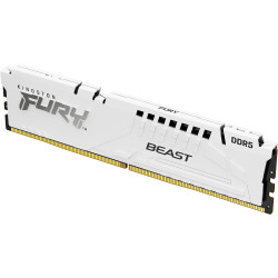 Kingston FURY Beast/DDR5/64GB/6000MHz/CL40/4x16GB/White