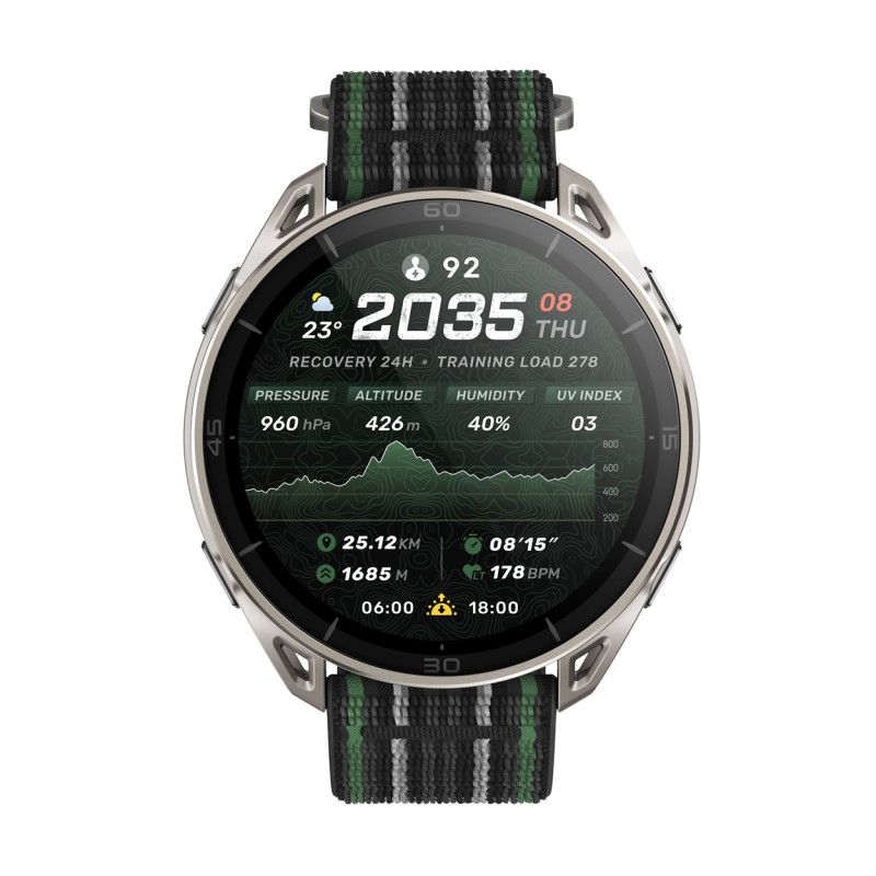 Amazfit Cheetah 2 Ultra/Sport Band/Čierna