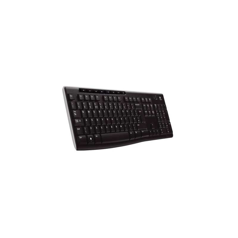 Logitech K270/Bezdrôtová USB/ CZ- SK layout/Čierna