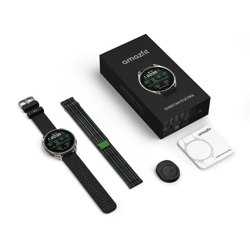 Amazfit Cheetah 2 Ultra/Sport Band/Čierna
