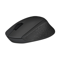 Logitech M280/Ergonomická/Optická/Pre pravákov/1 000 DPI/Bezdrôtová USB/Čierna