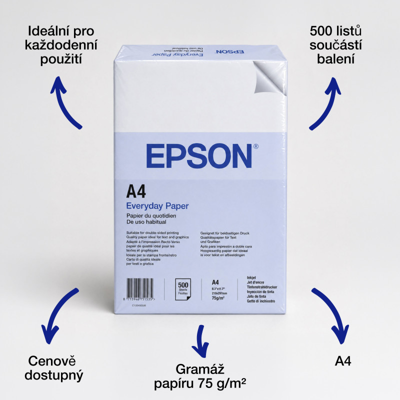 EPSON EVERYDAY PAPER 75GSM 500 SHEETS