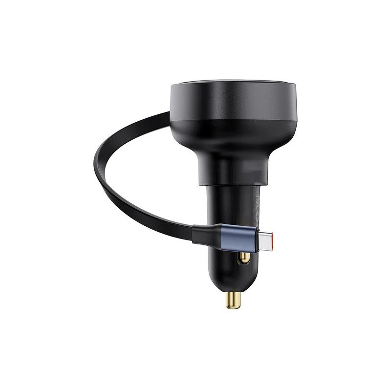 NONAME - Baseus Enjoyment Pro Nabíjačka do Autá USB-C 60W Cluster Black