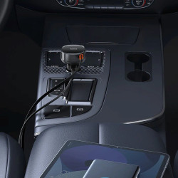 NONAME - Baseus Enjoyment Pro Nabíjačka do Autá USB-C 60W Cluster Black