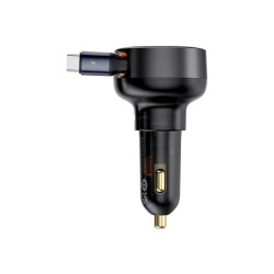 NONAME - Baseus Enjoyment Pro Nabíjačka do Autá USB-C 60W Cluster Black