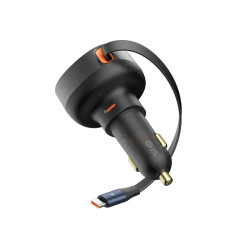 NONAME - Baseus Enjoyment Pro Nabíjačka do Autá USB-C 60W Cluster Black