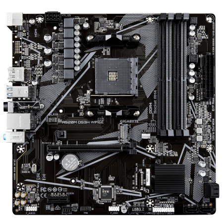Gigabyte A520M DS3H WIFI6E/AM4/mATX