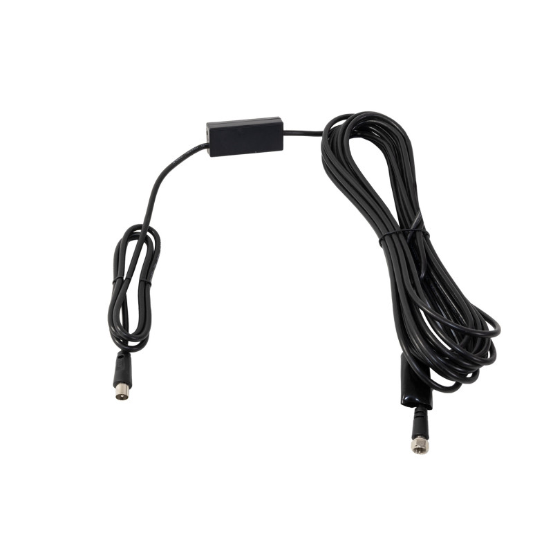 EVOLVEO Xany 2in1, aktívna vonkajšia/izbová anténa FM/DAB+/DVB-T2, filter LTE,4G,5G