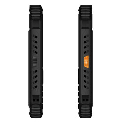 EVOLVEO StrongPhone Q1, IP68 odolný Dual SIM telefón, 2,4'' LCD, 1800mAh, černo-oranžový