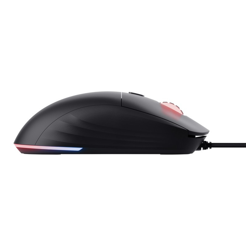 Trust GXT 925 REDEX II/Herná/Laserová/Pre pravákov/10 000 DPI/Drôtová USB/Čierna