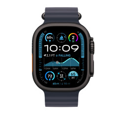APPLE - Watch Acc/49/Navy Ocean Band Ext - Black Titan