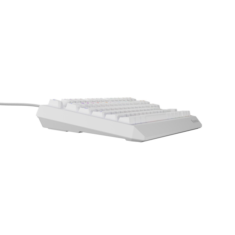 GENESIS herná klávesnica THOR 230/TKL/RGB/Outemu Red/Bezdrôtová USB + Bluetooth/US layout/Biela
