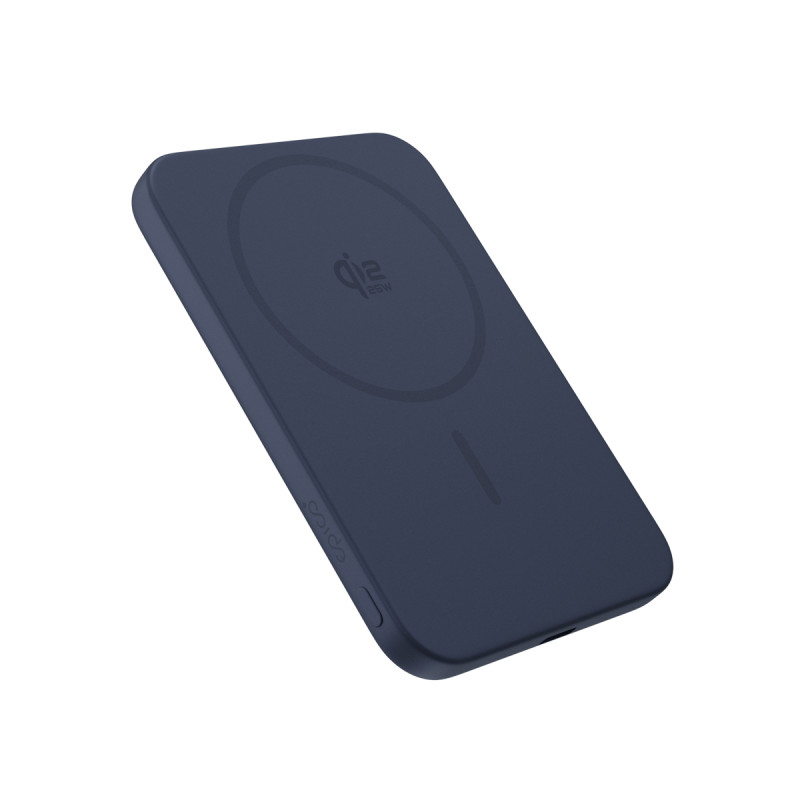 Epico Qi2 25W 5000mAh Mag+ powerbanka EM55 - modrá